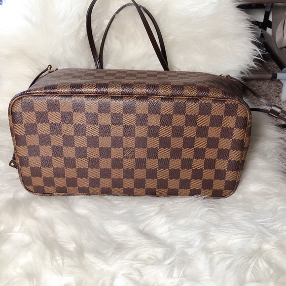 โค๏ธSOLDโค๏ธLOUIS VUITTON Neverfull Damier Ebene MM - Picture 3 of 14